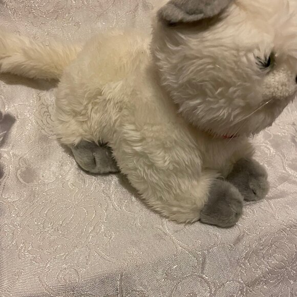 2004 Kitty Pet 'N Play  Interactive Kitty with Pink Plaid Carrying Bag..  EUC - Picture 9 of 16